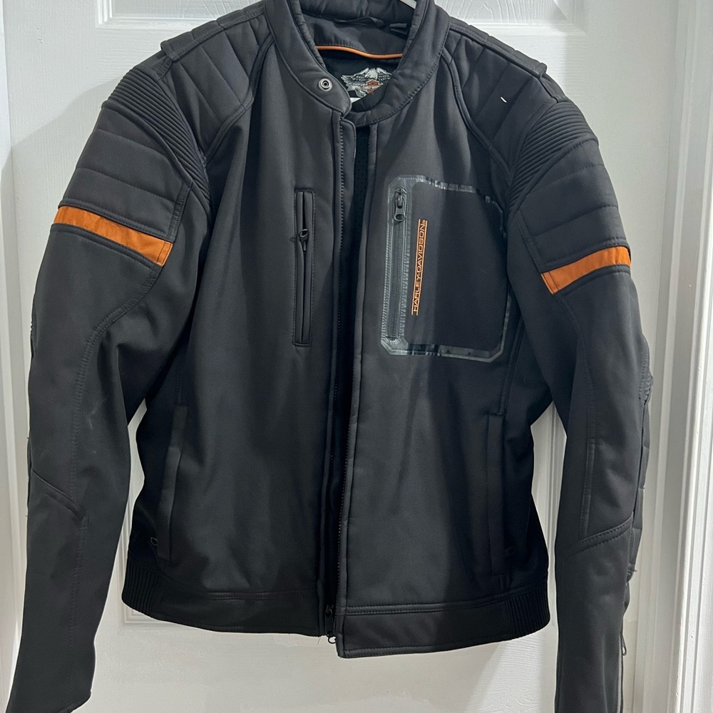 Harley-Davidson Men's Black Bomber Jacket
